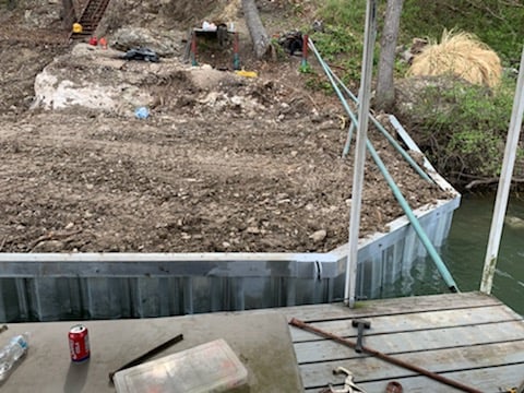 Bulkheading - Padgett Shoreline Construction Inc.