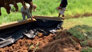 Lake Nacogdoches Bulkhead Project - Day Three