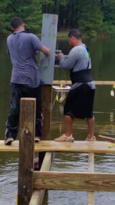 Pier Pile Driving