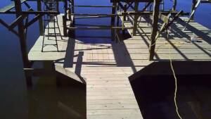 Roof Framing Drone Video - Sandell Boathouse