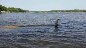 Pile Driving the Noel Boathouse