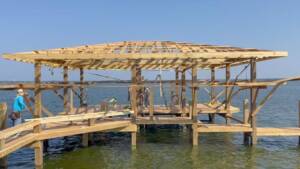 Boathouse on Lake Livingston with Bar and Entertainment System - Construction