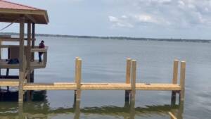 Henderson Boathouse on Lake Livingston with Bar and Entertainment System - Near Completion