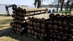Wayne Sullivan Heavy Timber "Seawall Style" Bulkhead Project