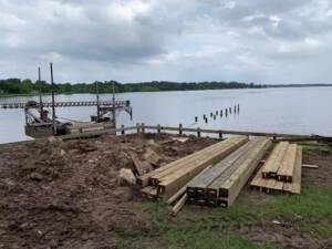 Kavanagh Boathouse Progress, June 21st thru July 8th