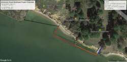 Galvanized Steel Bulkhead Reclamation Project on Lake Livingston