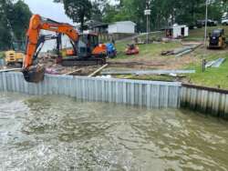 Pointblank Small Galvanized Steel Bulkhead
