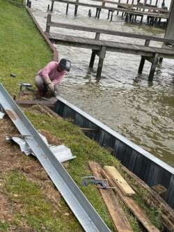 Pointblank Small Galvanized Steel Bulkhead