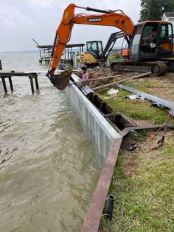 Pointblank Small Galvanized Steel Bulkhead