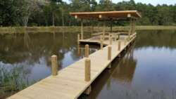 Private Pond Fishing Pier and Kayak/Conoe Dock