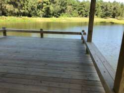 Private Pond Fishing Pier and Kayak/Conoe Dock