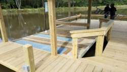 Private Pond Fishing Pier and Kayak/Conoe Dock