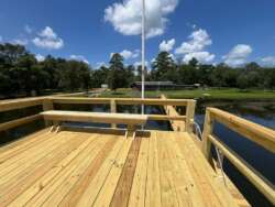 Broxson Family Swim Pier with Diving Deck