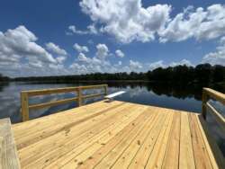 Broxson Family Swim Pier with Diving Deck