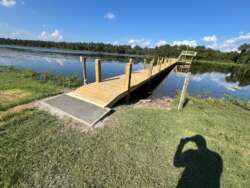 Broxson Family Swim Pier with Diving Deck